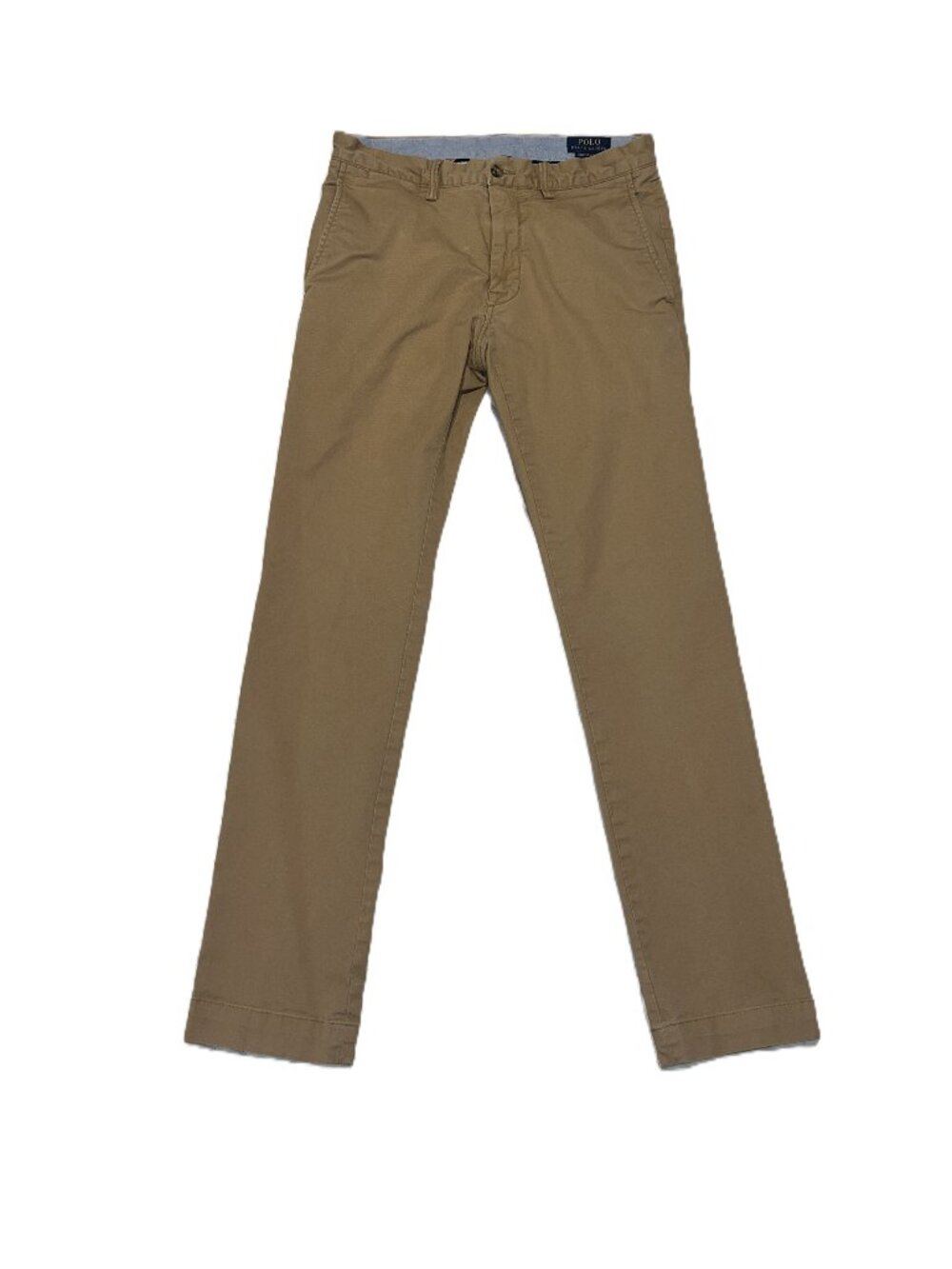 Preppy Ivy League Polo Ralph Lauren Classic Fit Tan Chino Pants Men's 30x32
